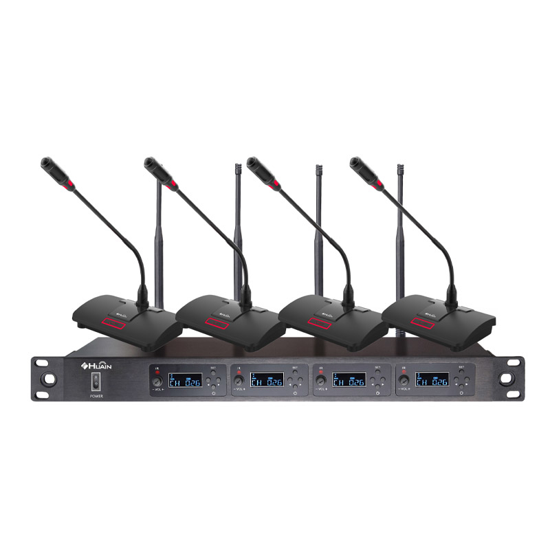 Hệ Thống Micro Không Dây HUAIN UHF 4 Kênh
