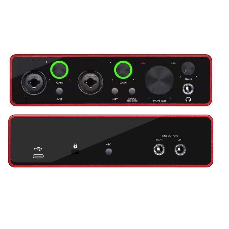 HUAIN HY-X22 – Card âm thanh ngoài chuẩn Type-C, không cần cài driver