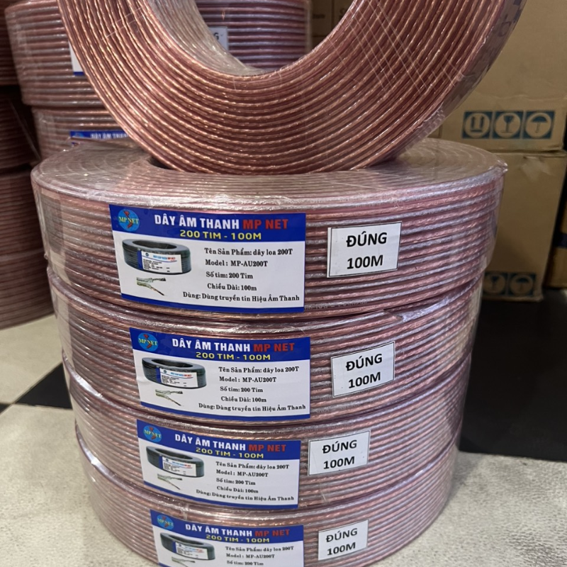 Dây loa MP NET MP-AU200T